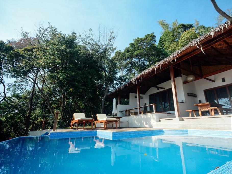 El Nido Overlooking Hotel Exterior foto